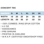 Green Day: Bobby Sox Unisex Concert Tee