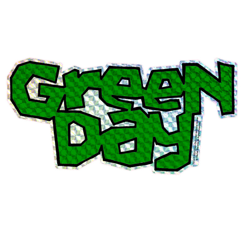 Green Day Prismatic Logo Sticker