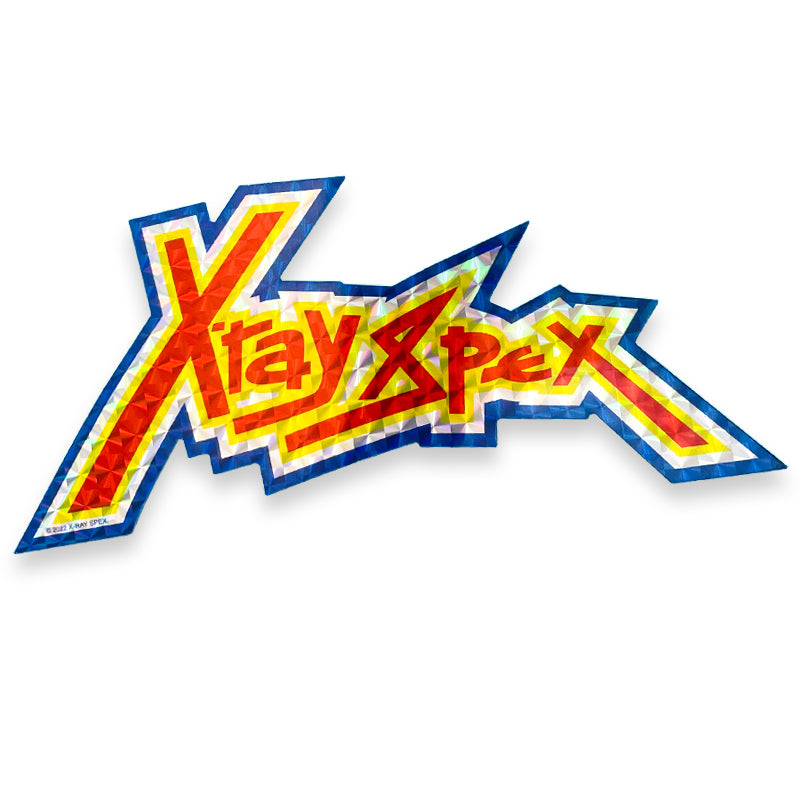 X-Ray Spex Prismatic Sticker